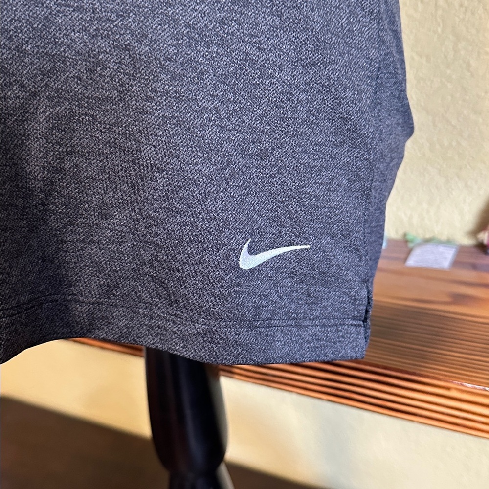 Nike Golf Charcoal Sleeveless Polo Shirt - Picture 2 of 8